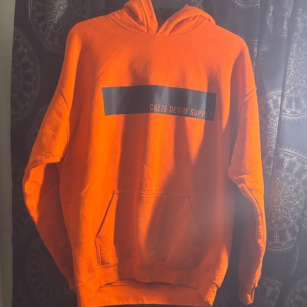 Orange Hoodie for Men